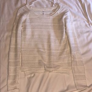 Aeropostale white sweater